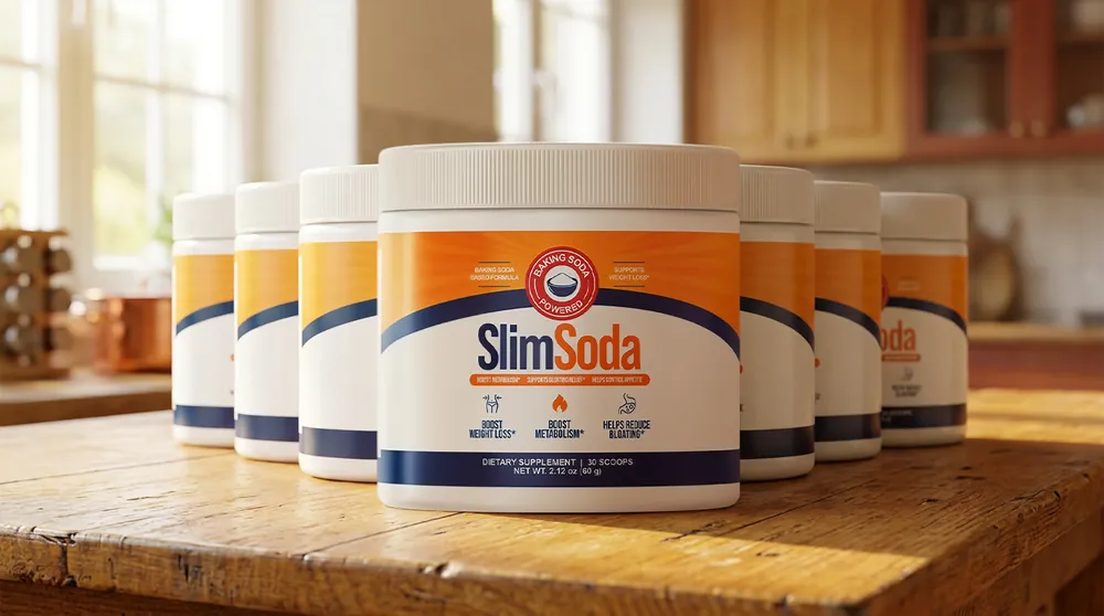 Six bottles of SlimSoda — the complete 6-month supply